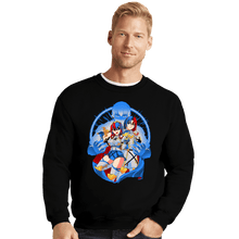Load image into Gallery viewer, Daily_Deal_Shirts Crewneck Sweater, Unisex / Small / Black Emblem Summoned
