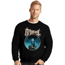 Load image into Gallery viewer, Shirts Crewneck Sweater, Unisex / Small / Black Belmont Eponymous

