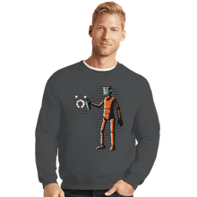 Load image into Gallery viewer, Secret_Shirts Crewneck Sweater, Unisex / Small / Charcoal Outsider Graffiti
