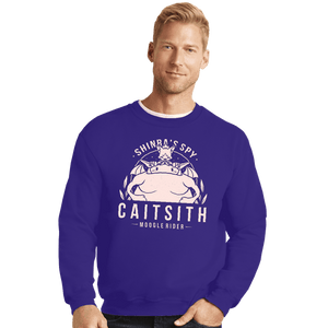 Shirts Crewneck Sweater, Unisex / Small / Violet Cait Sith