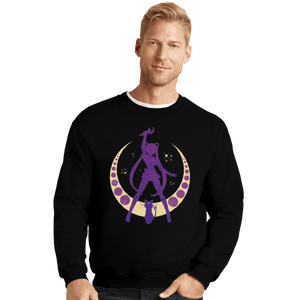 Shirts Crewneck Sweater, Unisex / Small / Black Champion of Justice