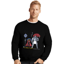 Load image into Gallery viewer, Daily_Deal_Shirts Crewneck Sweater, Unisex / Small / Black My Neighbor Alchemist
