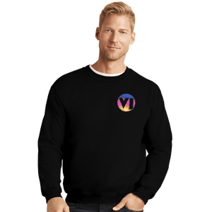 Daily_Deal_Shirts Crewneck Sweater, Unisex / Small / Black VI