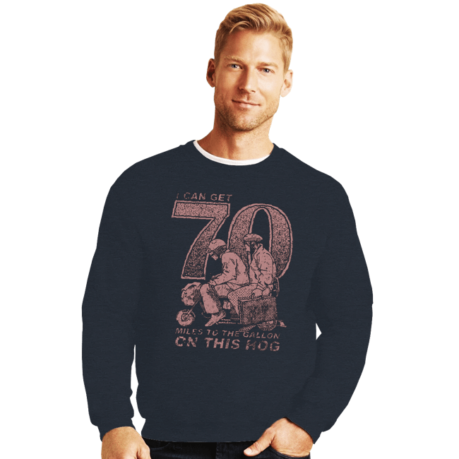 Secret_Shirts Crewneck Sweater, Unisex / Small / Dark Heather The Hog