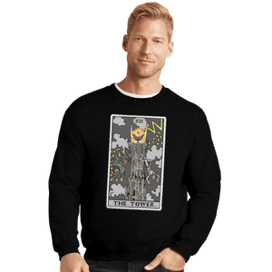 Shirts Crewneck Sweater, Unisex / Small / Black The Tower