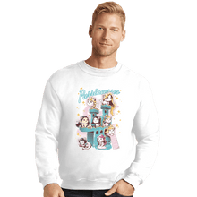 Load image into Gallery viewer, Shirts Crewneck Sweater, Unisex / Small / White Purrincesses
