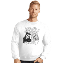 Load image into Gallery viewer, Shirts Crewneck Sweater, Unisex / Small / White Party On 4 Life
