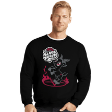 Load image into Gallery viewer, Shirts Crewneck Sweater, Unisex / Small / Black My Little Black Phillip
