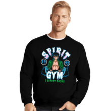 Load image into Gallery viewer, Daily_Deal_Shirts Crewneck Sweater, Unisex / Small / Black Spirit Gym
