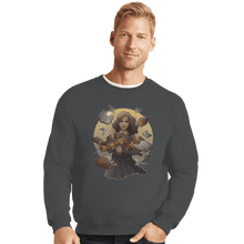 Load image into Gallery viewer, Shirts Crewneck Sweater, Unisex / Small / Charcoal The Magic Of Books
