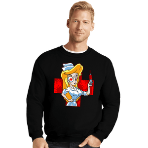 Secret_Shirts Crewneck Sweater, Unisex / Small / Black Hellooo Driver