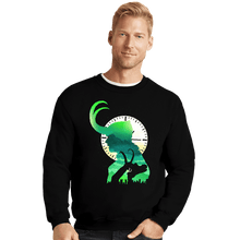 Load image into Gallery viewer, Shirts Crewneck Sweater, Unisex / Small / Black Loki Sunset
