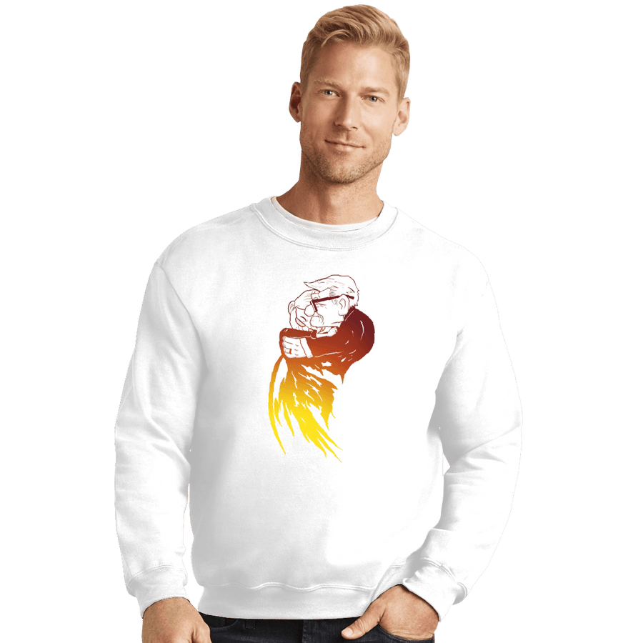 Shirts Crewneck Sweater, Unisex / Small / White The Best Love