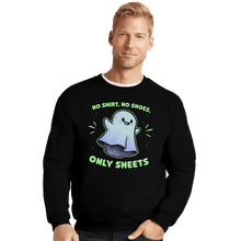 Load image into Gallery viewer, Secret_Shirts Crewneck Sweater, Unisex / Small / Black Only Sheets
