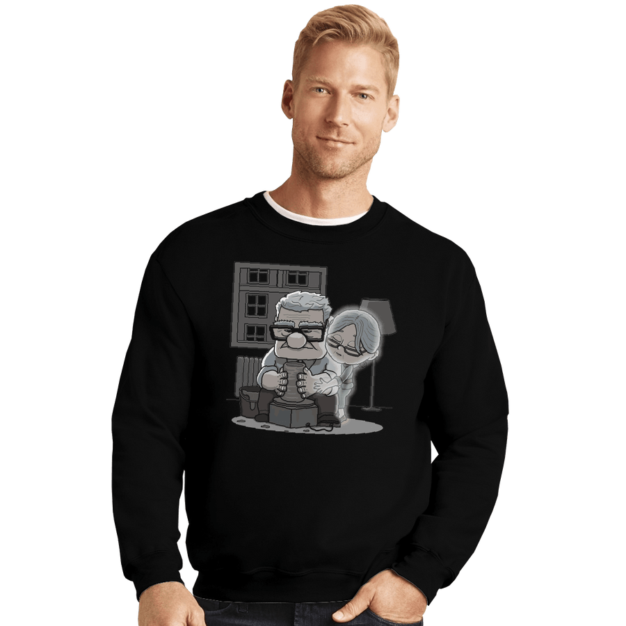 Shirts Crewneck Sweater, Unisex / Small / Black Upchained Melody