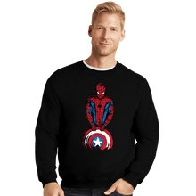 Load image into Gallery viewer, Shirts Crewneck Sweater, Unisex / Small / Black The Spider Is Coming
