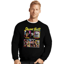 Load image into Gallery viewer, Shirts Crewneck Sweater, Unisex / Small / Black Stallone Fighter
