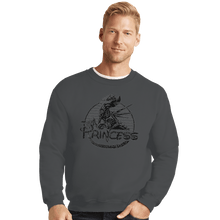 Load image into Gallery viewer, Shirts Crewneck Sweater, Unisex / Small / Charcoal Xenoprincess
