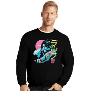 Shirts Crewneck Sweater, Unisex / Small / Black Trevor The Vampire Hunter