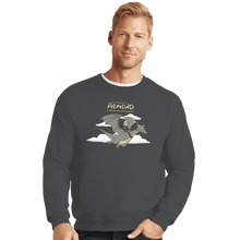 Load image into Gallery viewer, Daily_Deal_Shirts Crewneck Sweater, Unisex / Small / Charcoal Dragon Dancer

