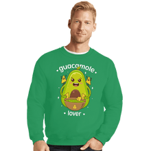 Load image into Gallery viewer, Shirts Crewneck Sweater, Unisex / Small / Irish Green Guacamole Lover
