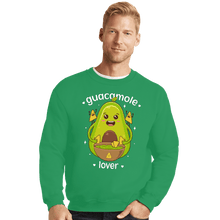 Load image into Gallery viewer, Shirts Crewneck Sweater, Unisex / Small / Irish Green Guacamole Lover
