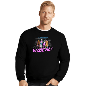 Shirts Crewneck Sweater, Unisex / Small / Black Let's Get Wizical!