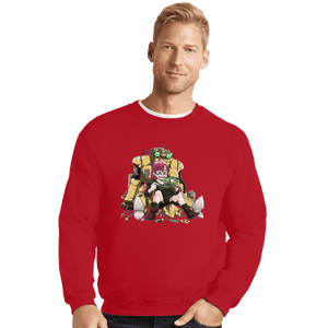 Shirts Crewneck Sweater, Unisex / Small / Red Upgrade