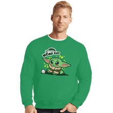 Load image into Gallery viewer, Shirts Crewneck Sweater, Unisex / Small / Irish Green My Little Womp Rat
