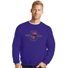 Load image into Gallery viewer, Shirts Crewneck Sweater, Unisex / Small / Violet Barney In Concert
