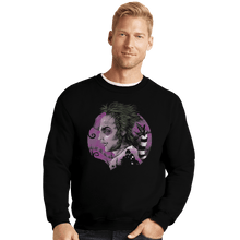 Load image into Gallery viewer, Shirts Crewneck Sweater, Unisex / Small / Black Devious Ghost
