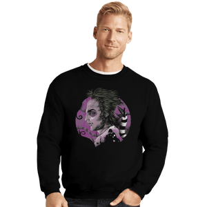 Shirts Crewneck Sweater, Unisex / Small / Black Devious Ghost