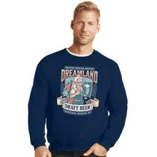 Load image into Gallery viewer, Shirts Crewneck Sweater, Unisex / Small / Navy Dreamland Draft
