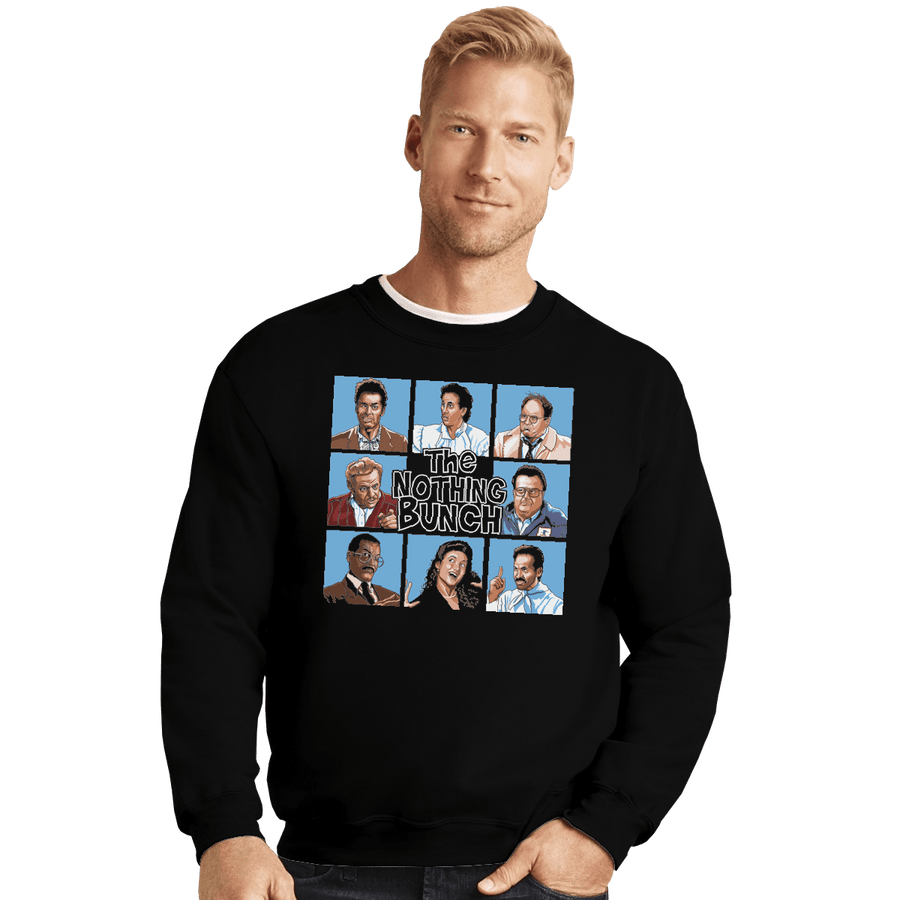 Shirts Crewneck Sweater, Unisex / Small / Black The Nothing Bunch
