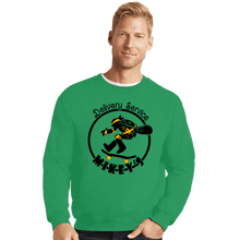 Load image into Gallery viewer, Secret_Shirts Crewneck Sweater, Unisex / Small / Irish Green Mikey&#39;s Delivery Service
