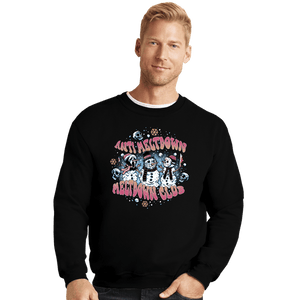 Daily_Deal_Shirts Crewneck Sweater, Unisex / Small / Black Meltdown Club