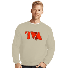 Load image into Gallery viewer, Secret_Shirts Crewneck Sweater, Unisex / Small / Sand TVR
