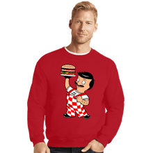 Load image into Gallery viewer, Shirts Crewneck Sweater, Unisex / Small / Red Big Bob&#39;s
