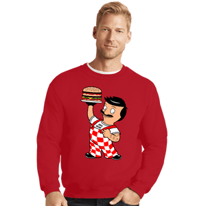 Shirts Crewneck Sweater, Unisex / Small / Red Big Bob's