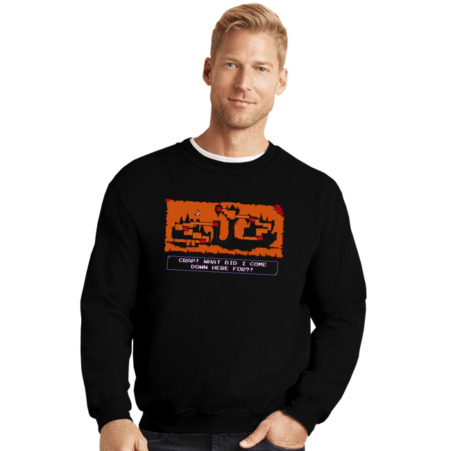 Secret_Shirts Crewneck Sweater, Unisex / Small / Black Forgetfulvania