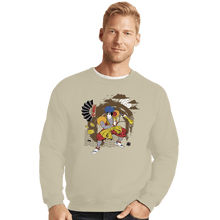 Load image into Gallery viewer, Shirts Crewneck Sweater, Unisex / Small / Sand Goemon
