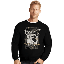 Load image into Gallery viewer, Shirts Crewneck Sweater, Unisex / Small / Black Organic Gelfling Essence
