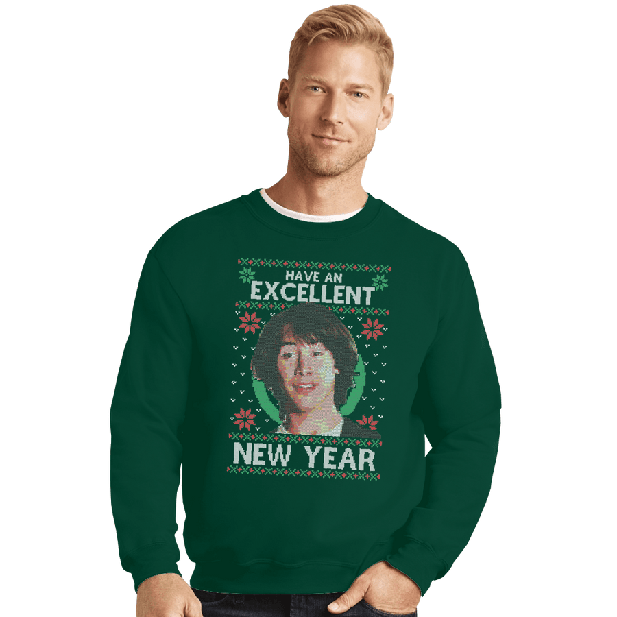 Shirts Crewneck Sweater, Unisex / Small / Forest Excellent New Year