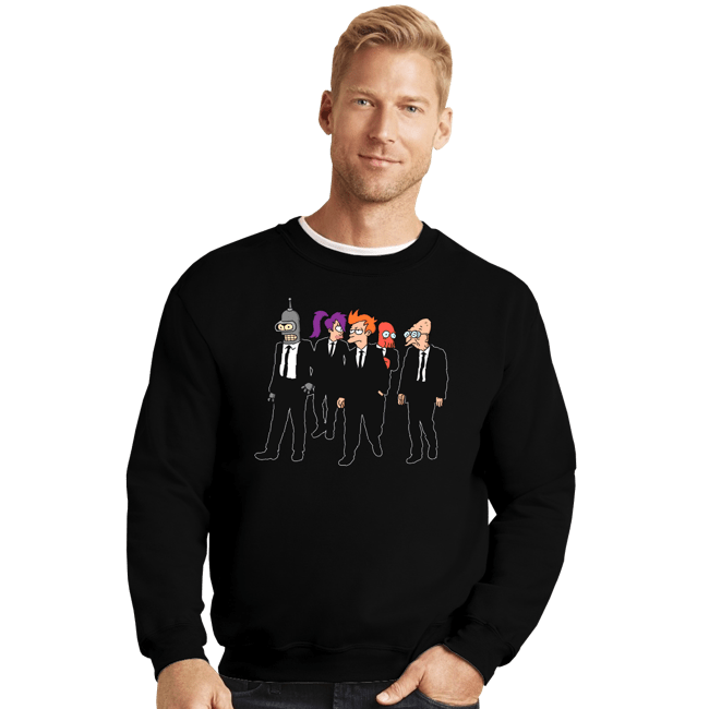 Daily_Deal_Shirts Crewneck Sweater, Unisex / Small / Black Reservoir Couriers