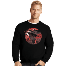 Load image into Gallery viewer, Shirts Crewneck Sweater, Unisex / Small / Black Birds
