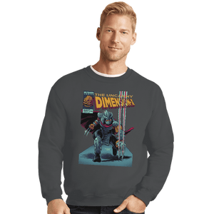 Shirts Crewneck Sweater, Unisex / Small / Charcoal Uncanny Dimension X