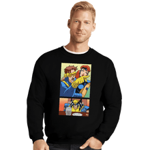 Load image into Gallery viewer, Shirts Crewneck Sweater, Unisex / Small / Black Mutant Yelling
