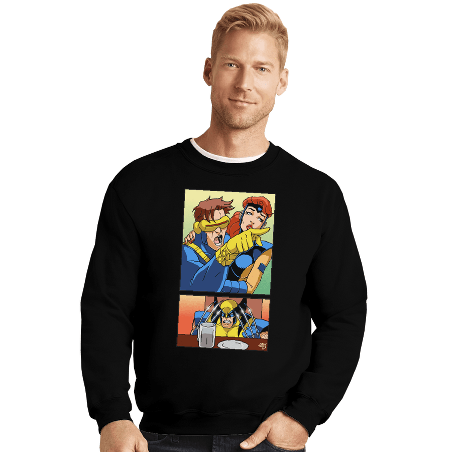 Shirts Crewneck Sweater, Unisex / Small / Black Mutant Yelling