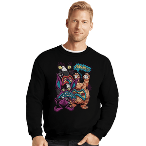 Shirts Crewneck Sweater, Unisex / Small / Black Real Monsters