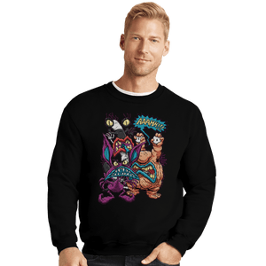 Shirts Crewneck Sweater, Unisex / Small / Black Real Monsters